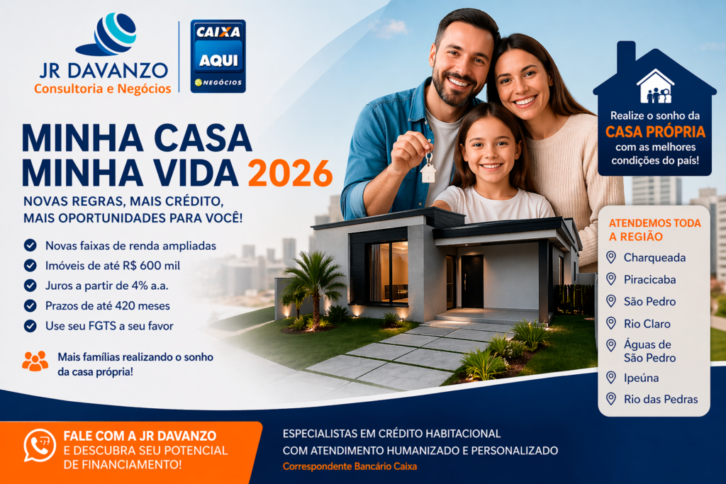 JR Davanzo - O Financiamento mais estratégico do interior paulista.