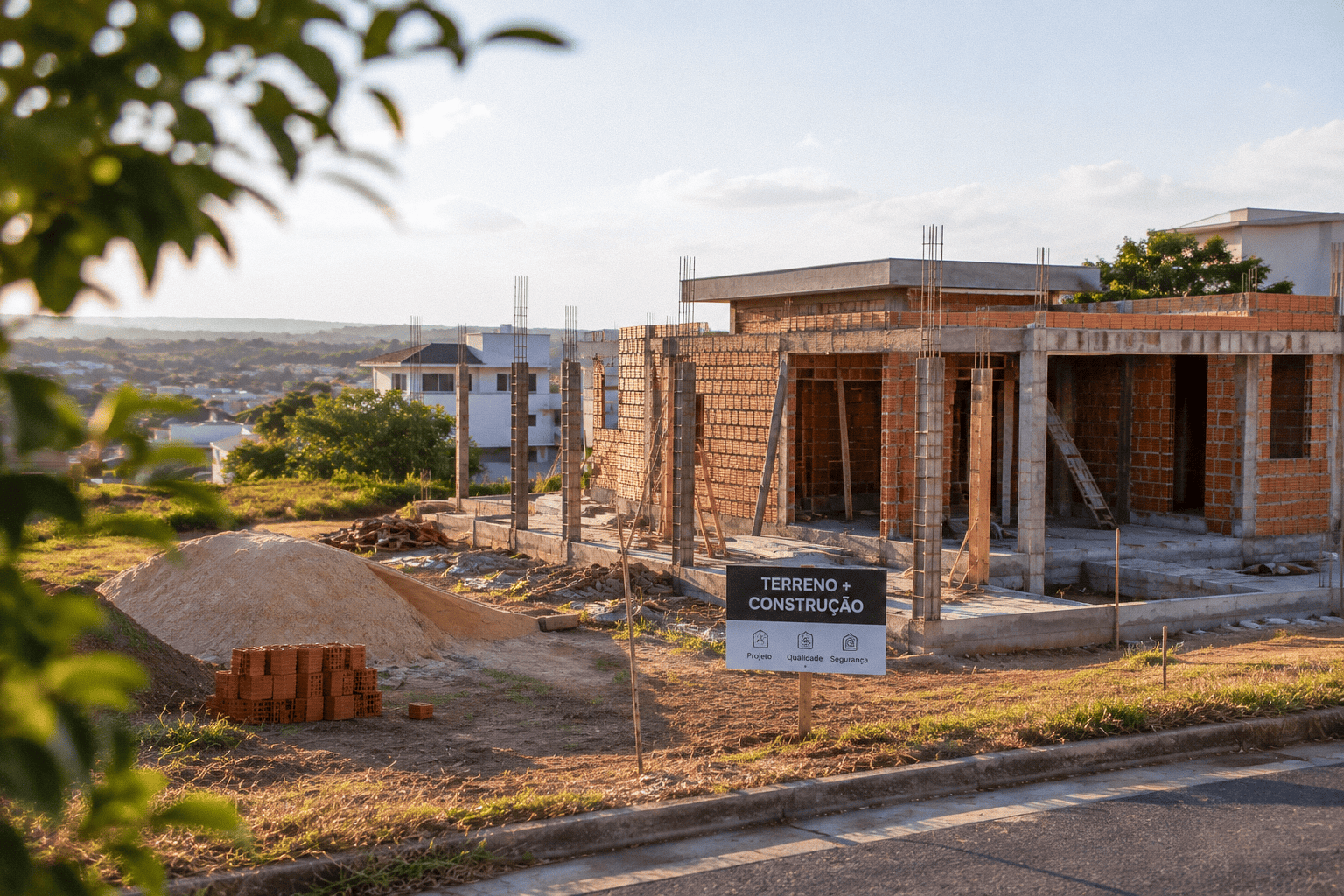 Financiamento de terreno e construção em Charqueada